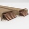 Ekena Millwork 48H x 1/4T Adjustable Wood Slat Wall Panel Kit w/ 2W Slats, Alder contains 22 Slats SWW66X48X0250AL - alternate 2